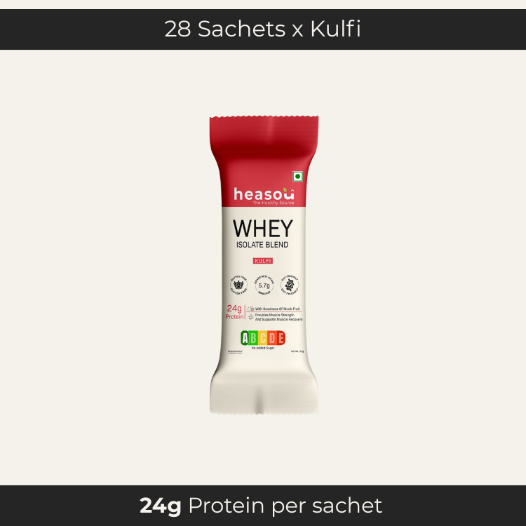 Whey Isolate Blend | Single Flavour Box | One Month Pack - 28 Sachets