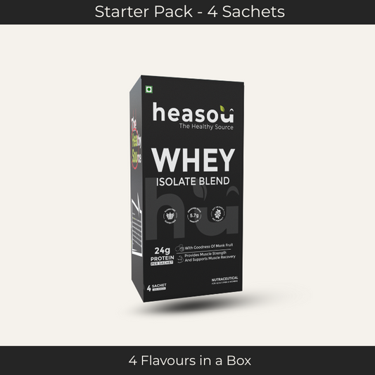 Whey Isolate Blend | 4 Flavour Box | Starter Pack